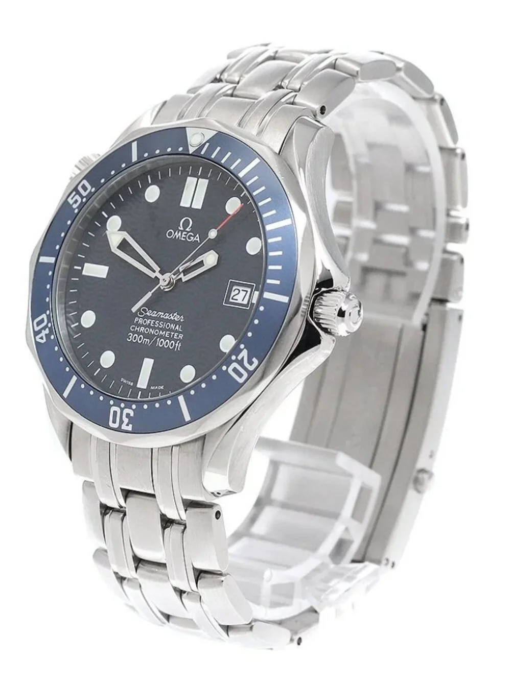 OMEGA Seamaster300 2531.80 Date Navy Dial Automatic Men's Watch_955049